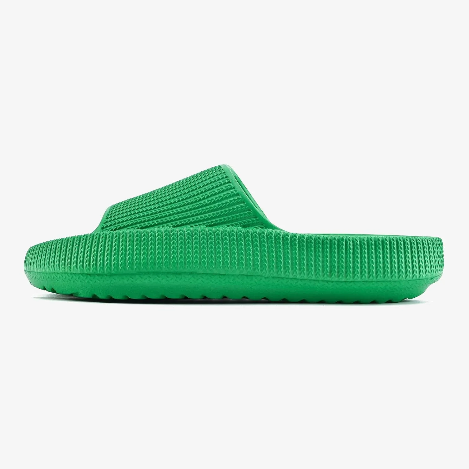 rosyclo Cloud Slides for Kids, Toddler Pillow Slippers Shower Bathroom Non-Slip Open Toe Super Soft Comfy Thick Sole Cozy Boys Girls Home House Cloud Cushion Slide Sandals for Indoor Outdoor Shoes