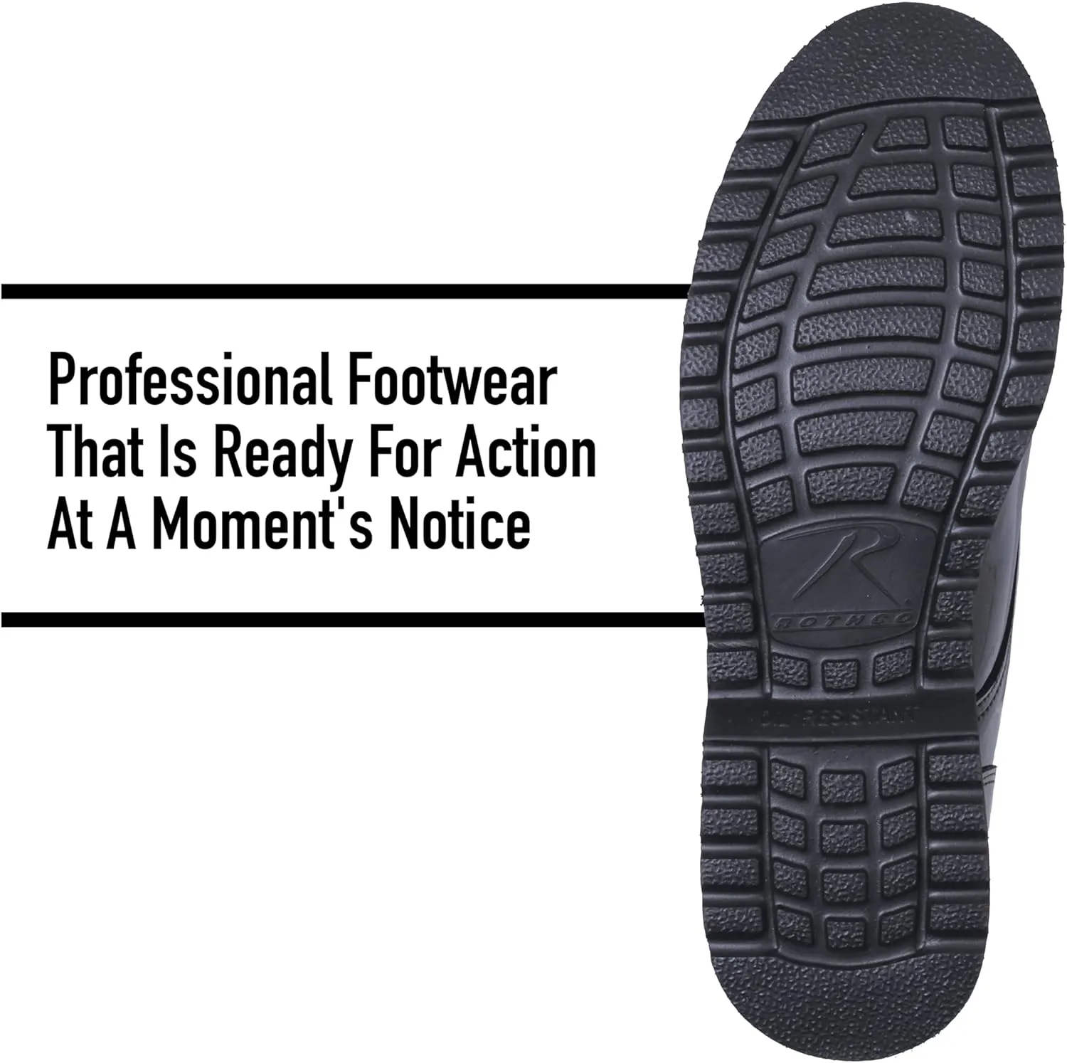 Rothco Uniform Oxford Work Sole – All-Day Comfort for Service Professionals