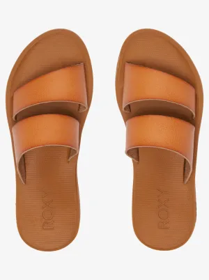 Roxy Women's Coastal Cool Sandals Tan ARJL101111-TAN