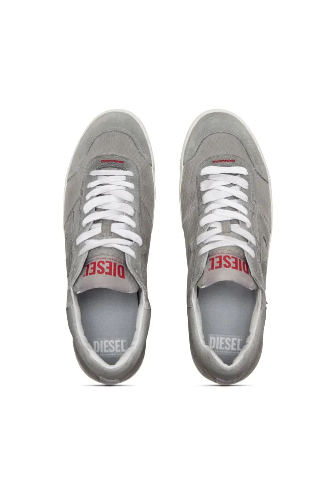 S-Leroji Low-Low-top sneakers in mesh and suede