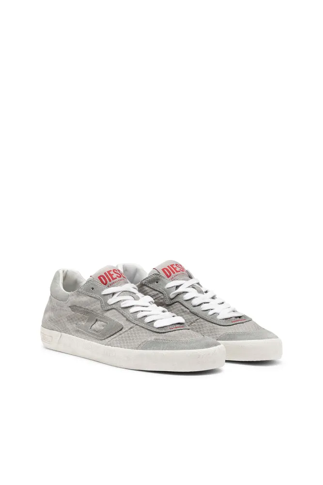 S-Leroji Low-Low-top sneakers in mesh and suede