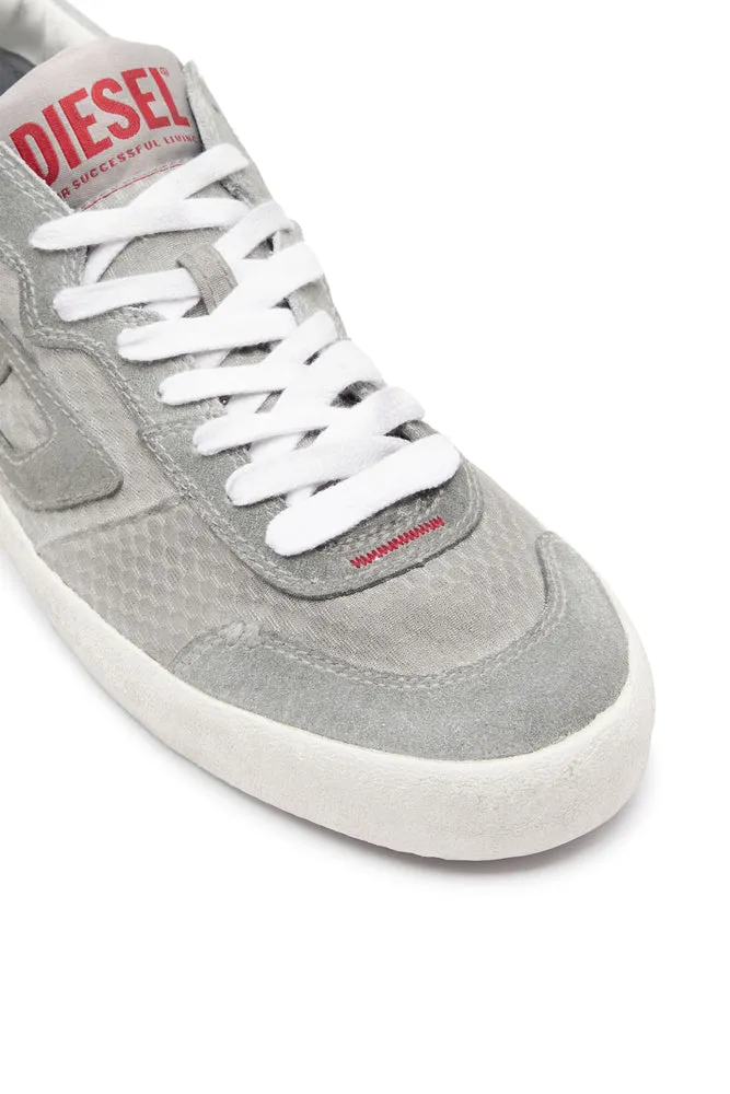 S-Leroji Low-Low-top sneakers in mesh and suede