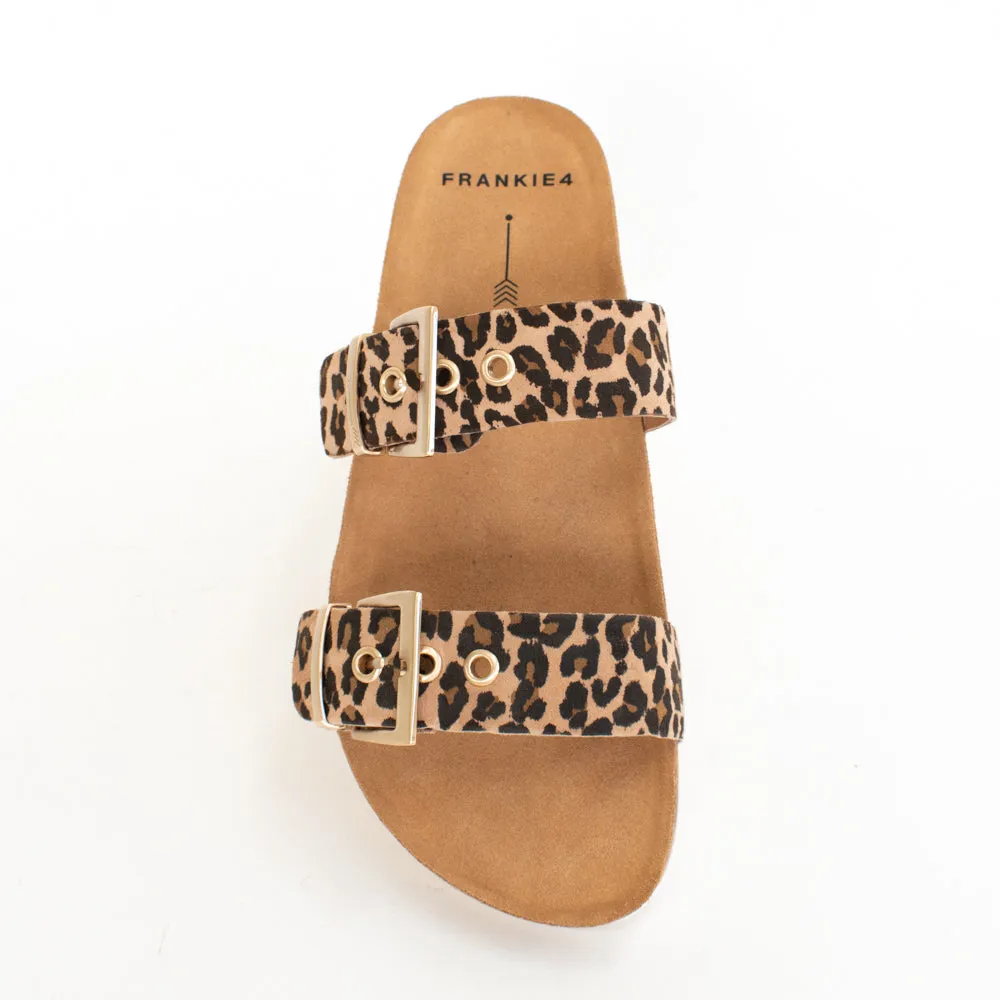 Sandy III Camel Leopard Print