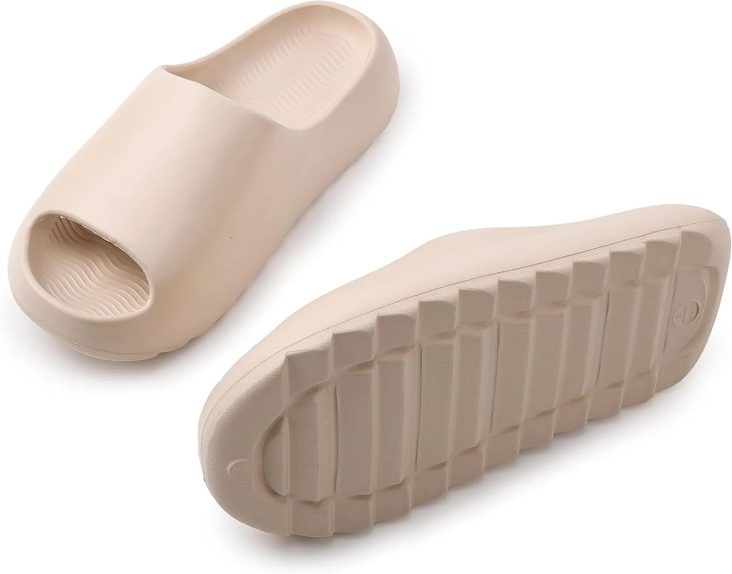 sharllen Cloud Slides for Kids Lightweight Non-Slip Pillow Slippers Open Toe Comfy Toddler Boys Girls Cloud Cushion Slide Sandals for Indoor Outdoor Bathroom Shower Pool Beach Slippers