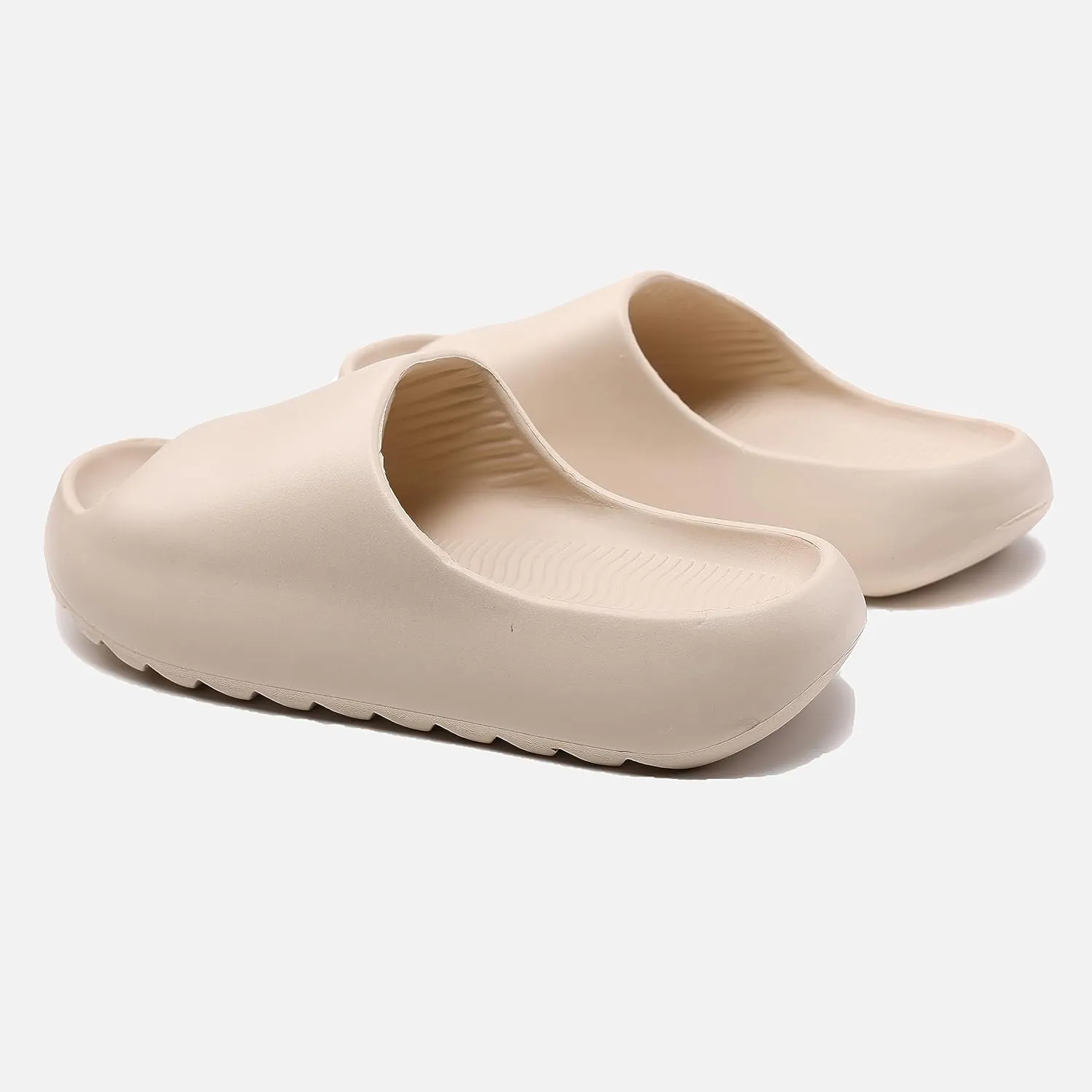 sharllen Cloud Slides for Kids Lightweight Non-Slip Pillow Slippers Open Toe Comfy Toddler Boys Girls Cloud Cushion Slide Sandals for Indoor Outdoor Bathroom Shower Pool Beach Slippers