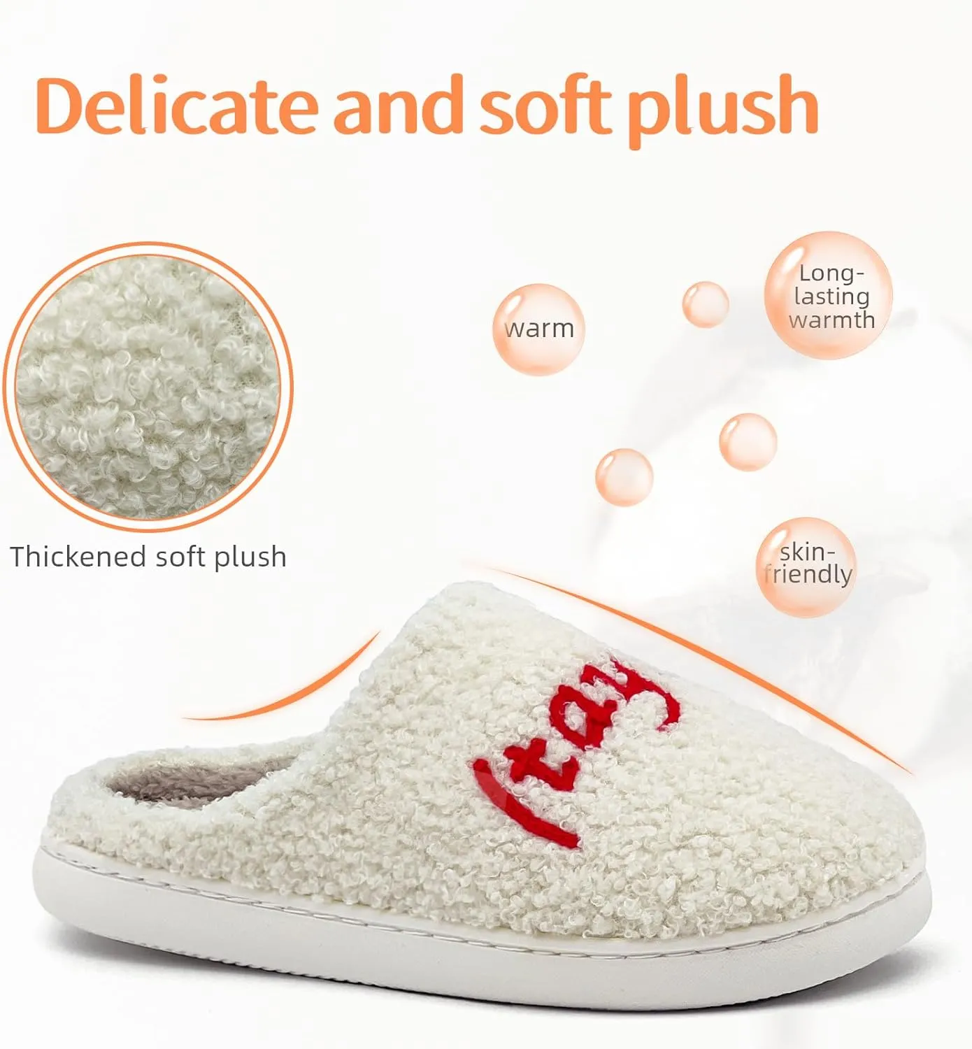 sharllen Taylors Slippers for Women Men,1989 Cute House Slippers,Warm Plush Winter Slip on Bedroom Shoes,Indoor Comfy Fuzzy Fluffy Flat Slides