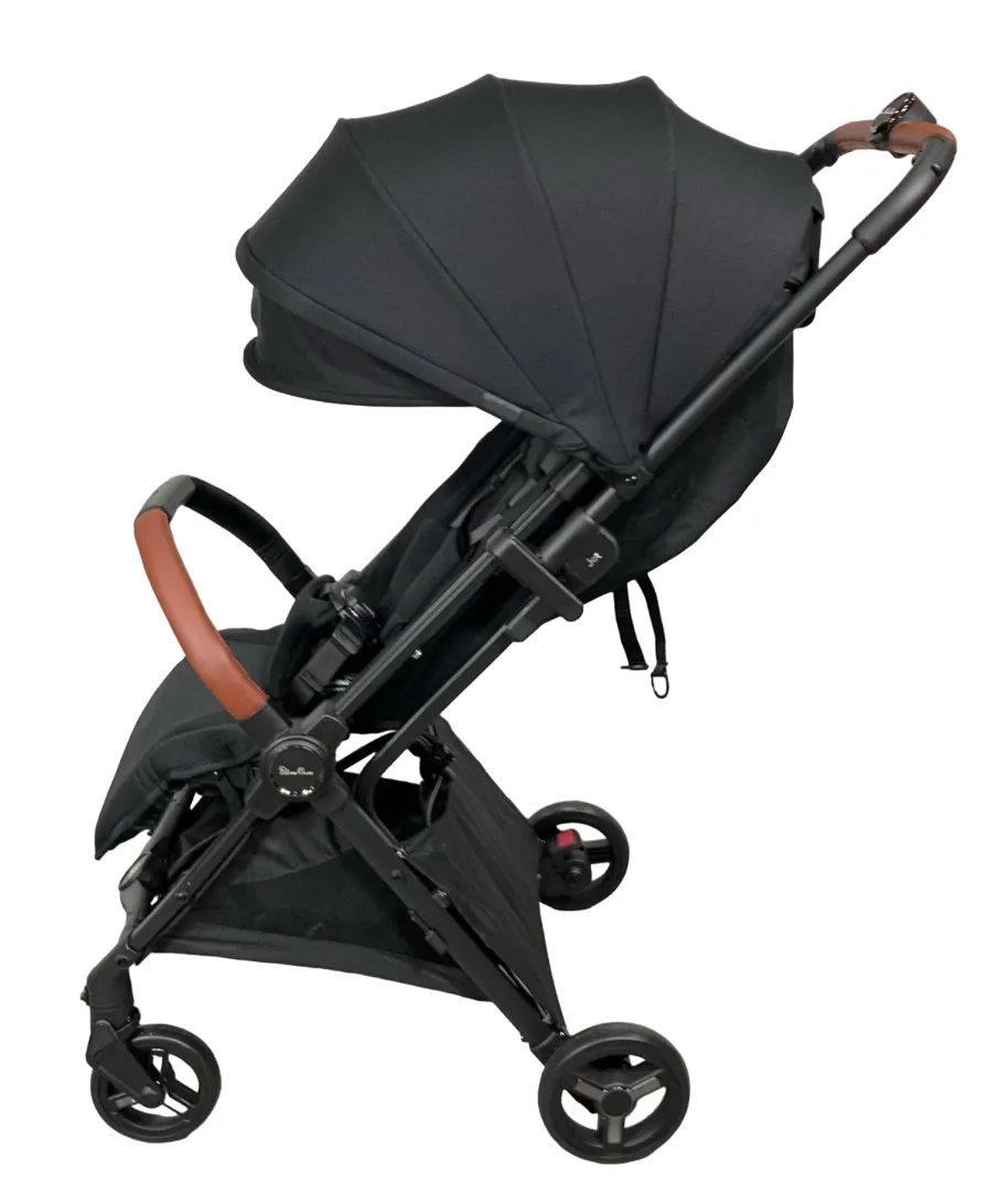 Silver Cross Jet 4 Super Compact Stroller, 2023, Black