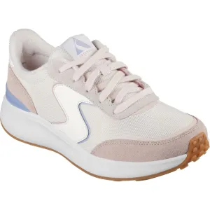 Skechers Women's BLVD Retro Runner Trainer in Light Pink/Purple