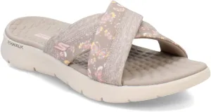 Skechers Women's Go Walk Flex Sandal-Impressed Slide