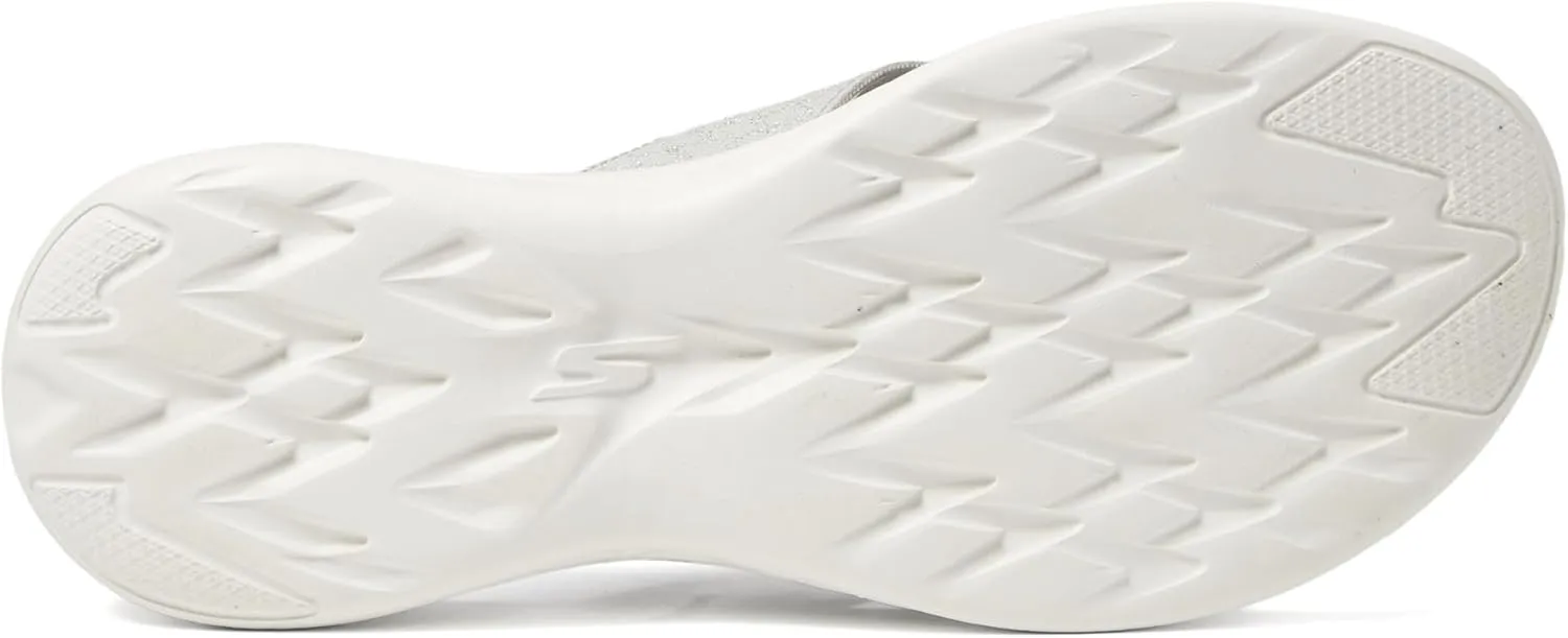 SKECHERS Women's On-The-go 600-Enchanted Slide Sandal