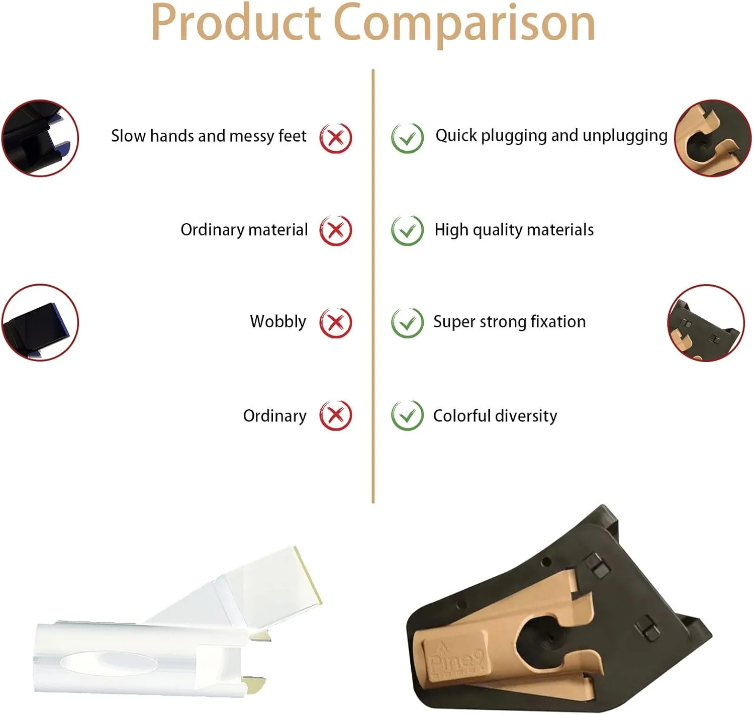 Slide-in Fishing Rod Hip Holder, Hands-Free Rod Holders for Wading, Surf, Fly Bank Fishing - Quick Draw Waist Belt Inserte Fish Pole Gear, Waist Belt Gear