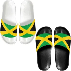 Slide Sandals Slippers for Women and Men, Cozy PU Uppers EVA Sole Non Slip Quick Drying Shower Shoes Bathroom Office
