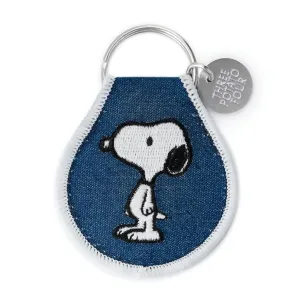 Snoopy Classic Patch Keychain