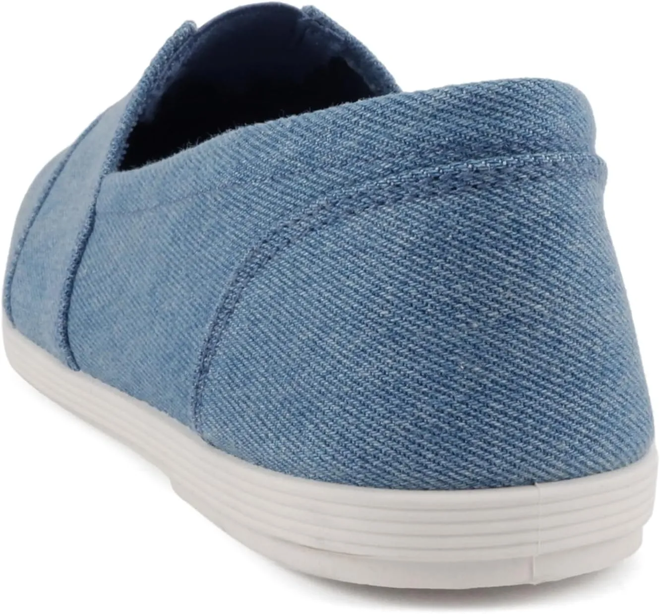 Soda Shoes Women's Obji Round Toe Casual Flat with Padded Insole