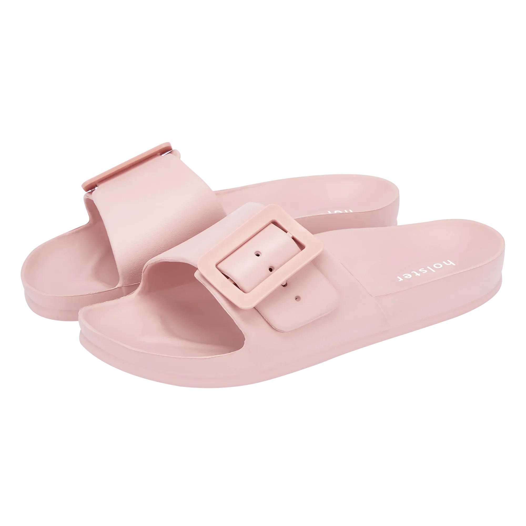 Solace Slide Sandal in Blush