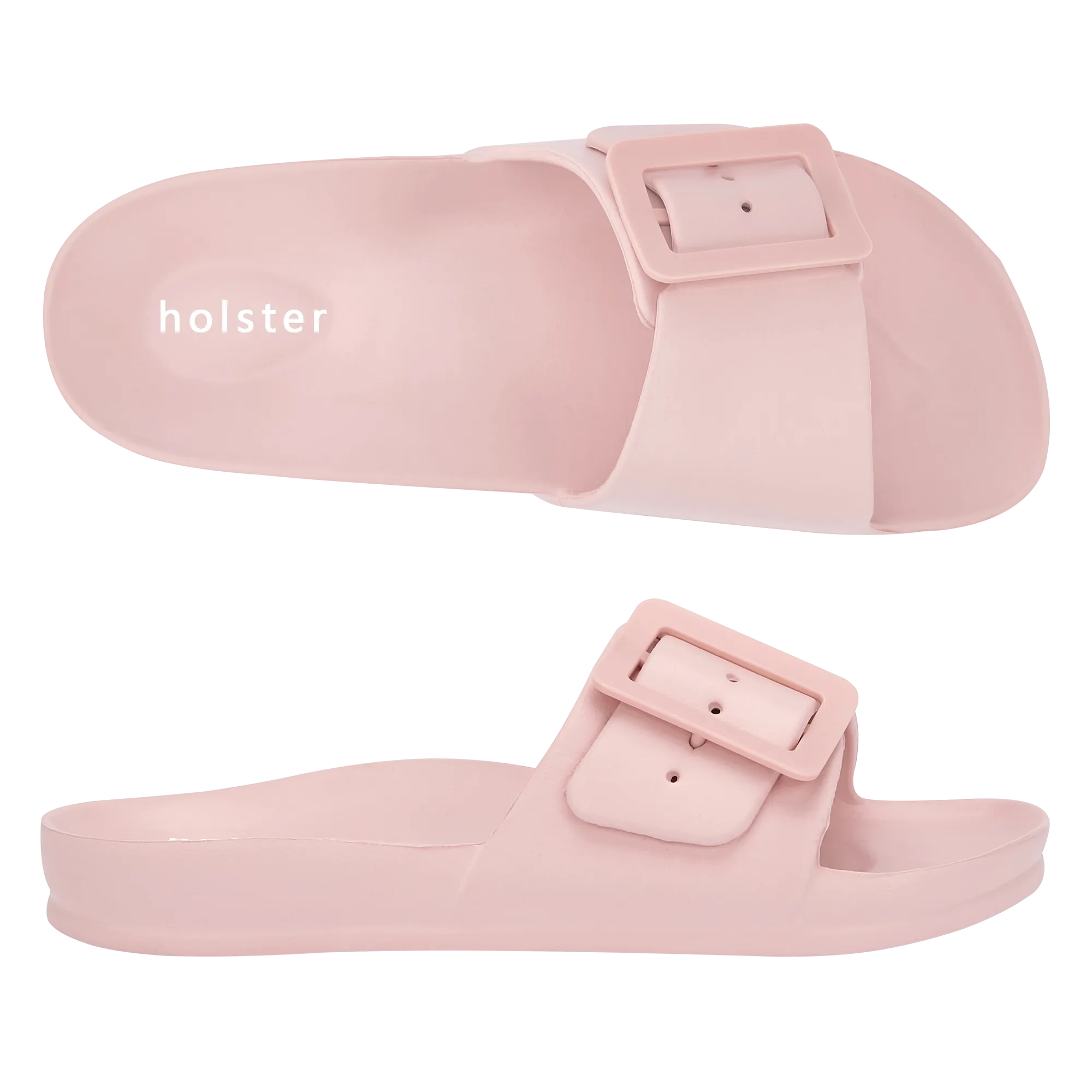 Solace Slide Sandal in Blush