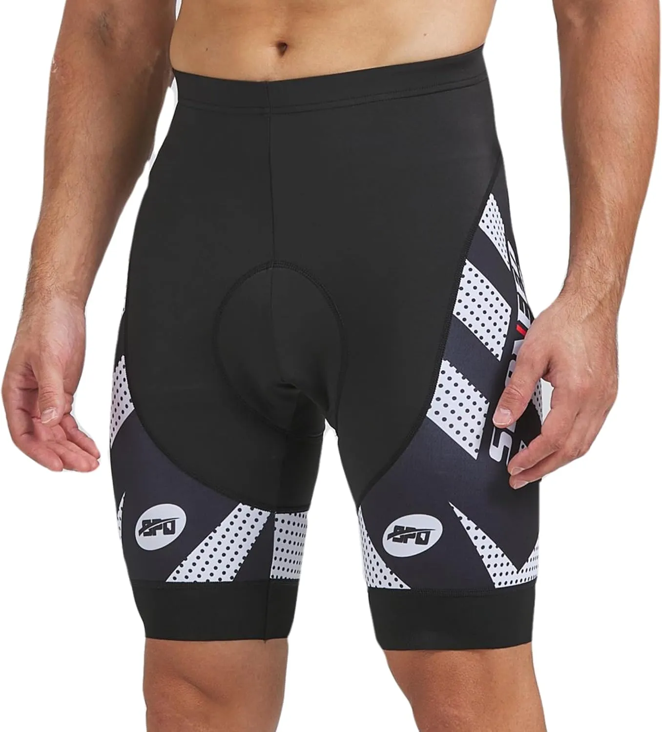 sponeed Men's Cycling Shorts Padded Bicycle Riding Pants Bike Biking Clothes Cycle Wear Tights