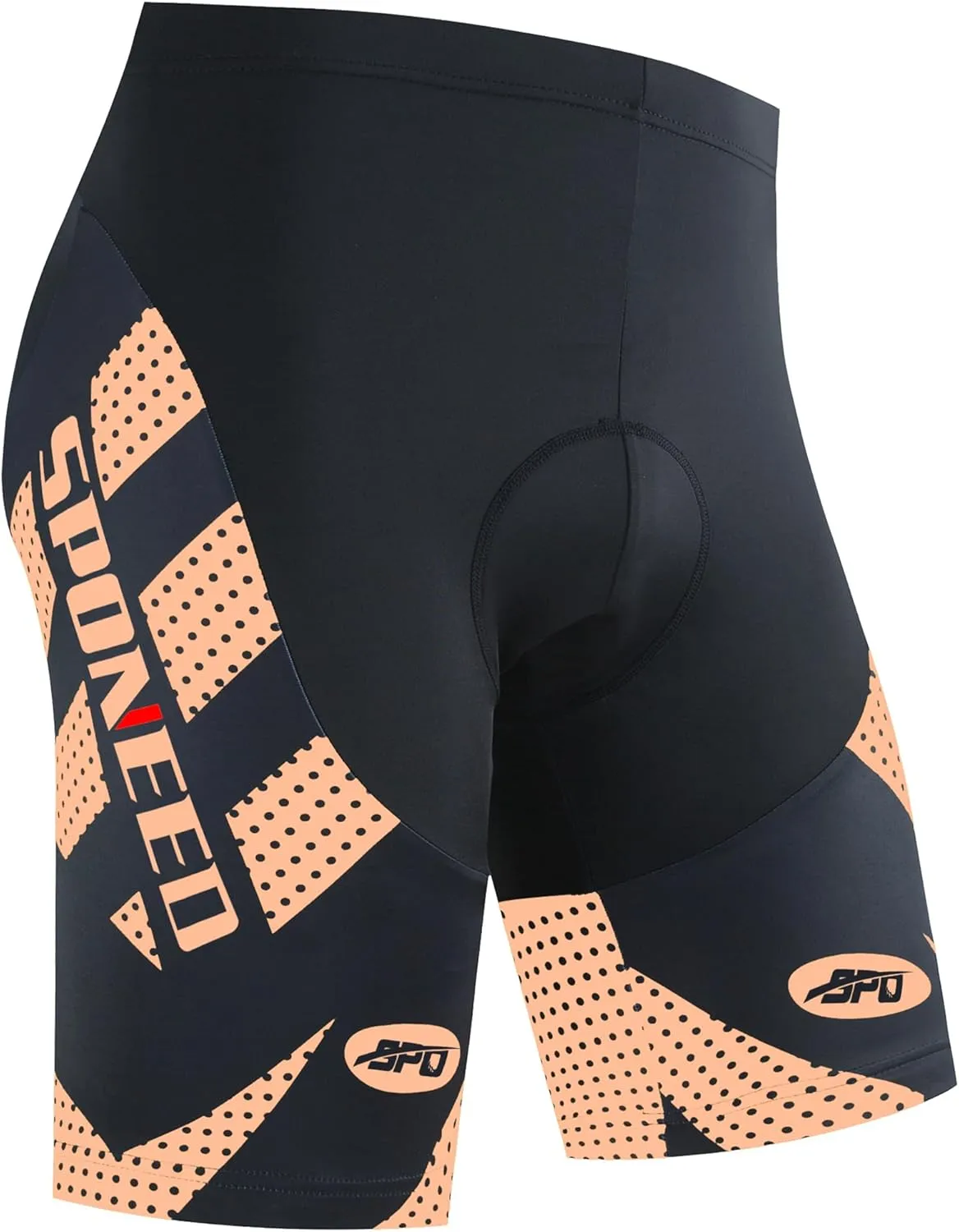 sponeed Men's Cycling Shorts Padded Bicycle Riding Pants Bike Biking Clothes Cycle Wear Tights
