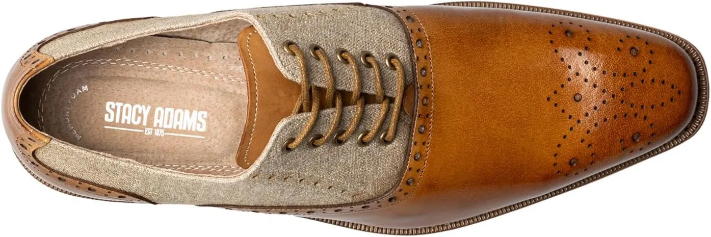 STACY ADAMS Men's Harrington Lace Up Oxford