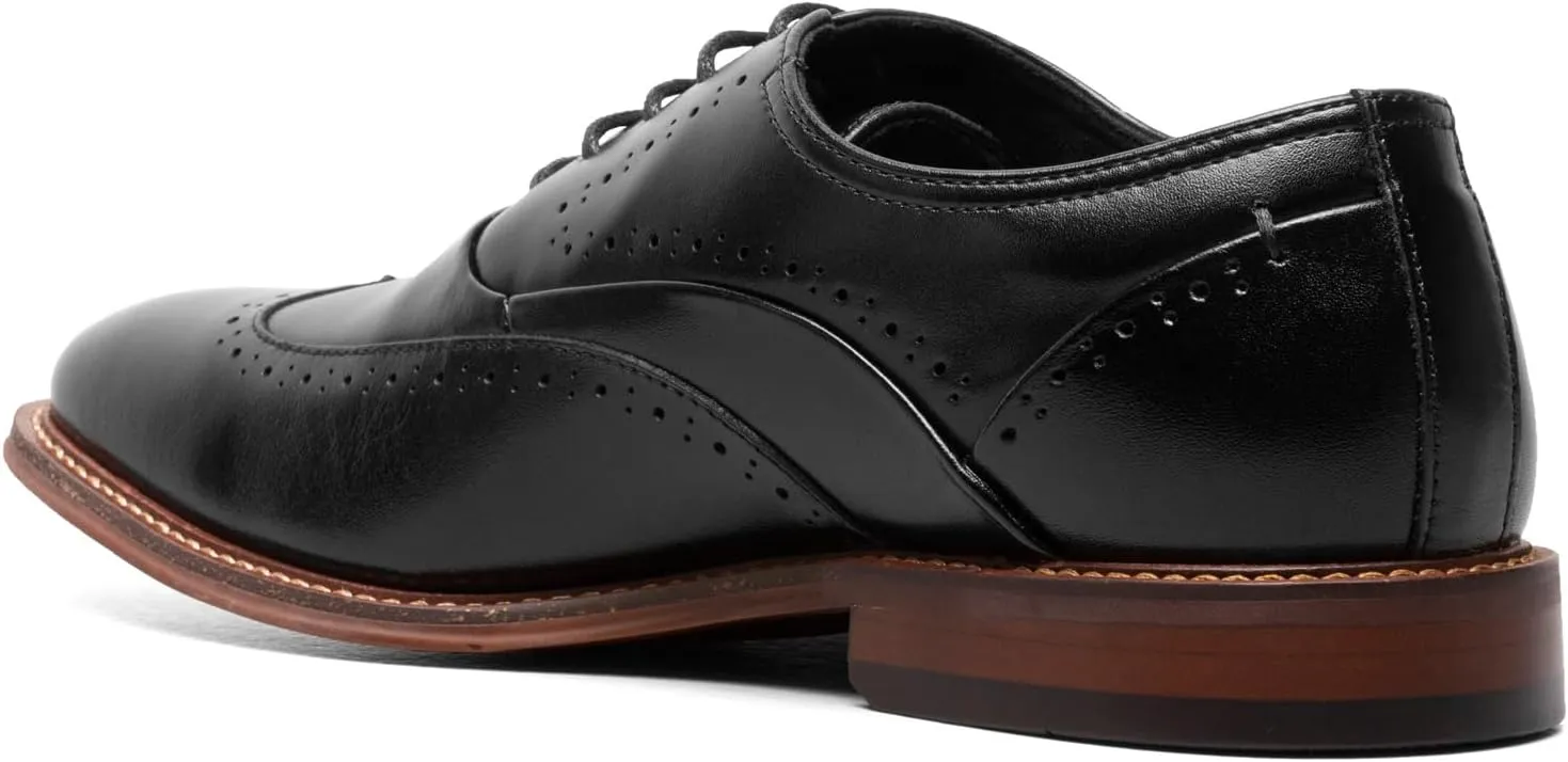 STACY ADAMS Men's MacArthur Wing Tip Oxford