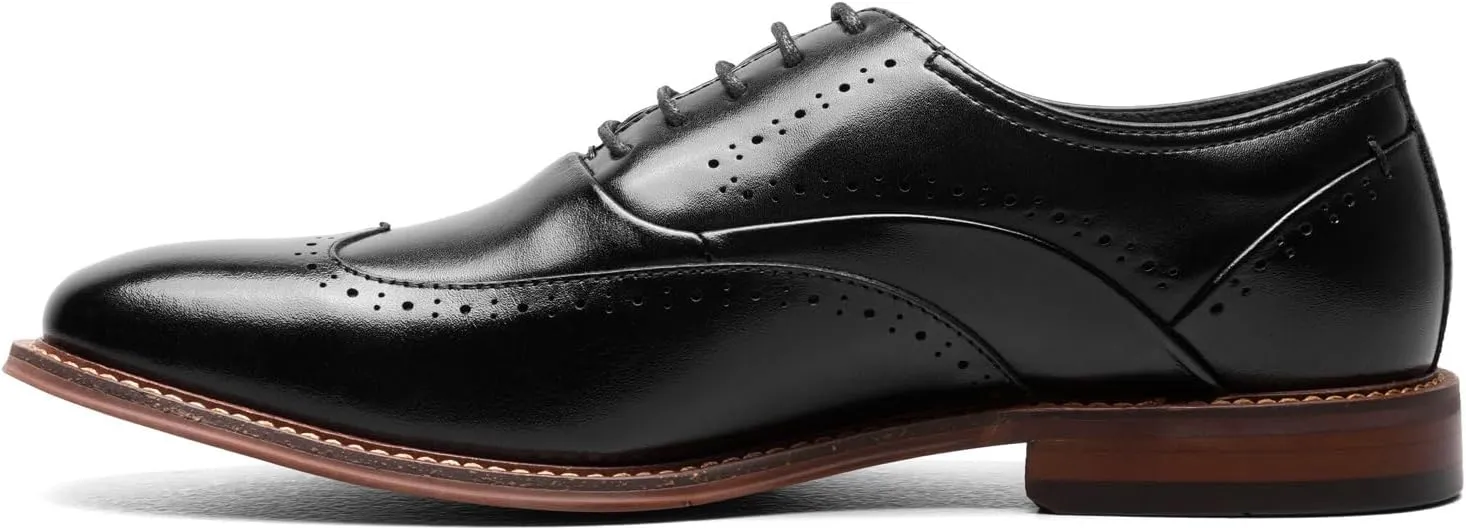 STACY ADAMS Men's MacArthur Wing Tip Oxford