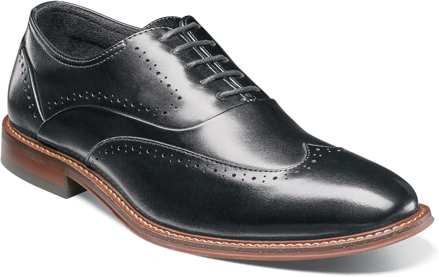 STACY ADAMS Men's MacArthur Wing Tip Oxford