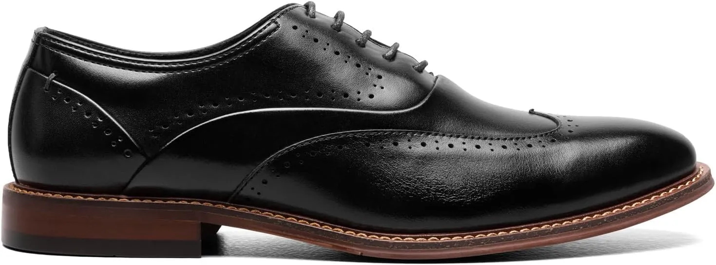 STACY ADAMS Men's MacArthur Wing Tip Oxford