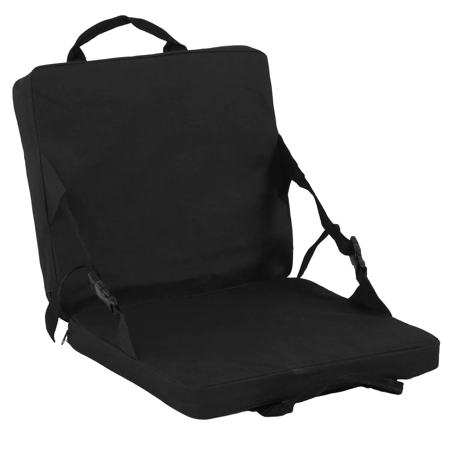Stadium Seat Cushion, Chair for Camping, Folding Cushion Oxford Cloth Pearl Cotton with Back Support and Wide Padded Outdoor Portable Adjust Travel Chair, Chair for Camping, Stadium Seat Cush