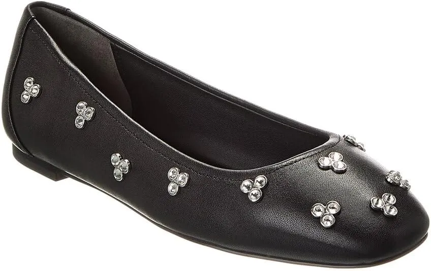 Stuart Weitzman Tammy Leather Ballet Flat