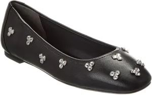 Stuart Weitzman Tammy Leather Ballet Flat