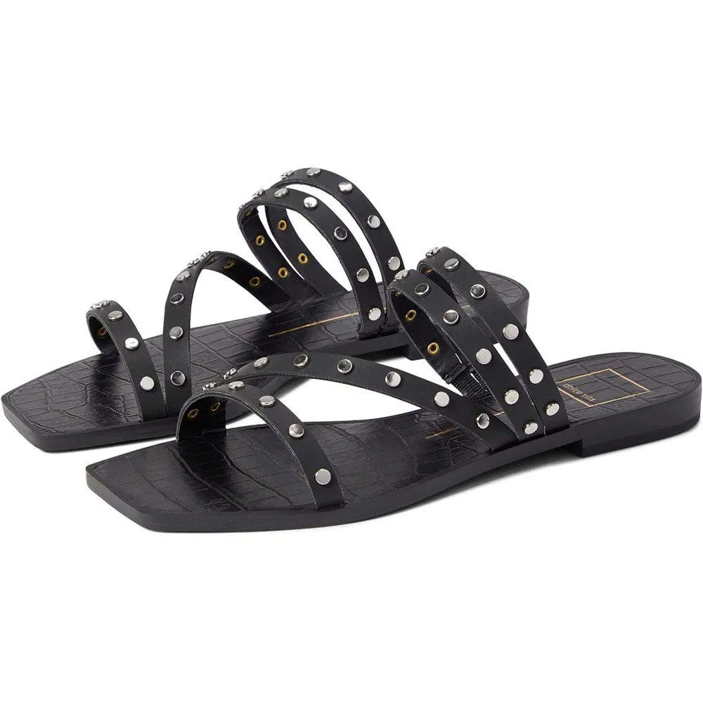 Studded Stella Flat Sandals