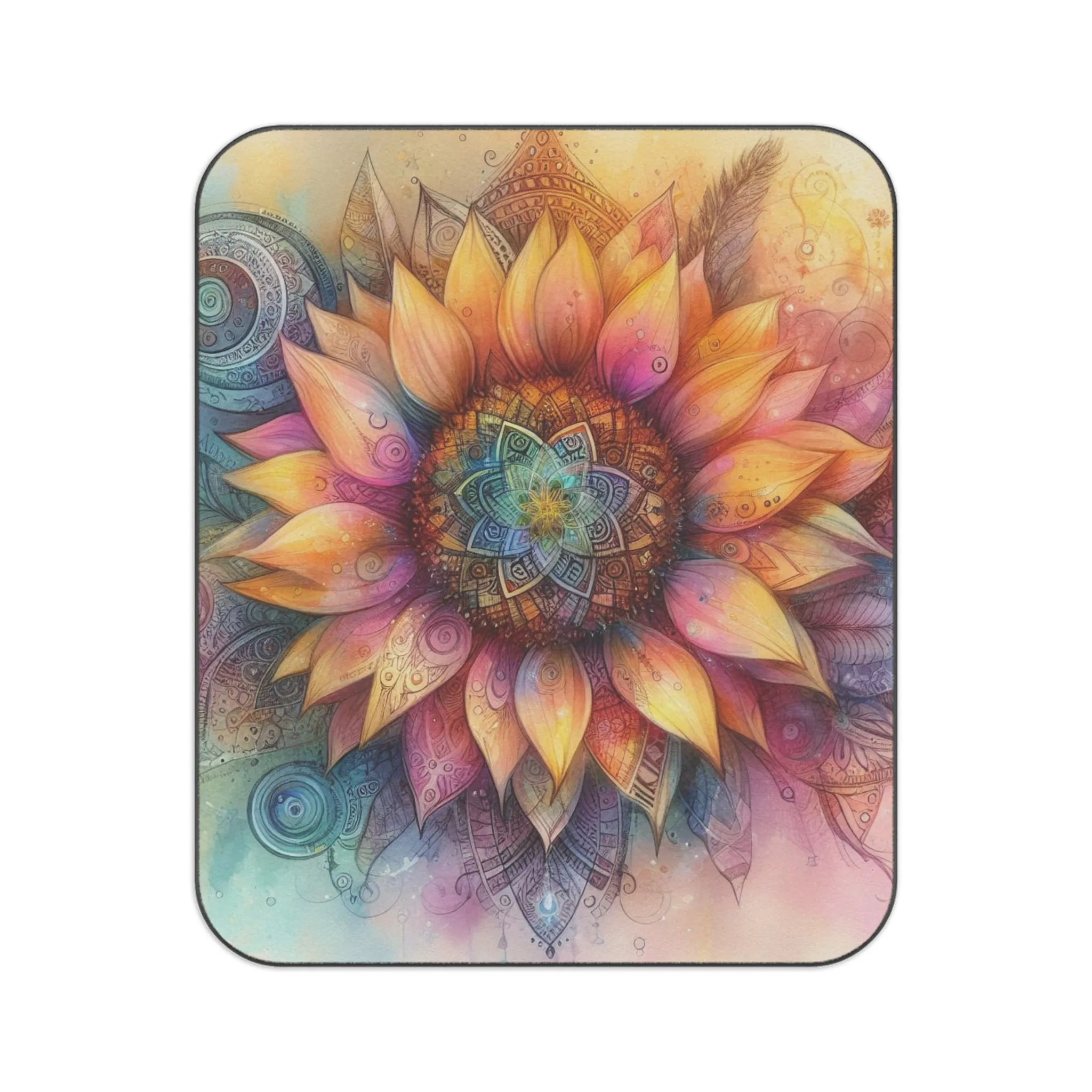 Sunflower Picnic Blanket