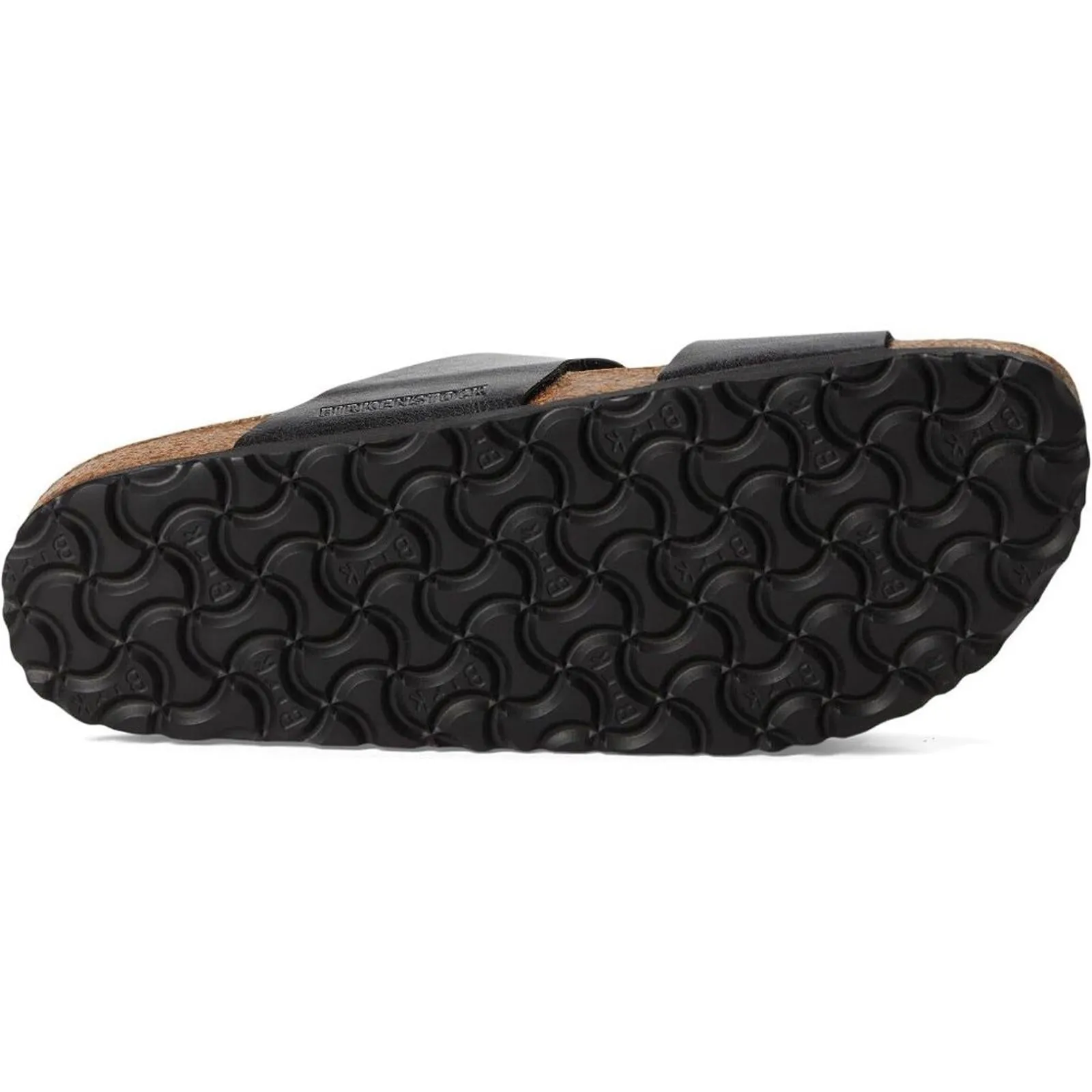 Sydney Luxe Buckle Licorice Black Slide Sandals