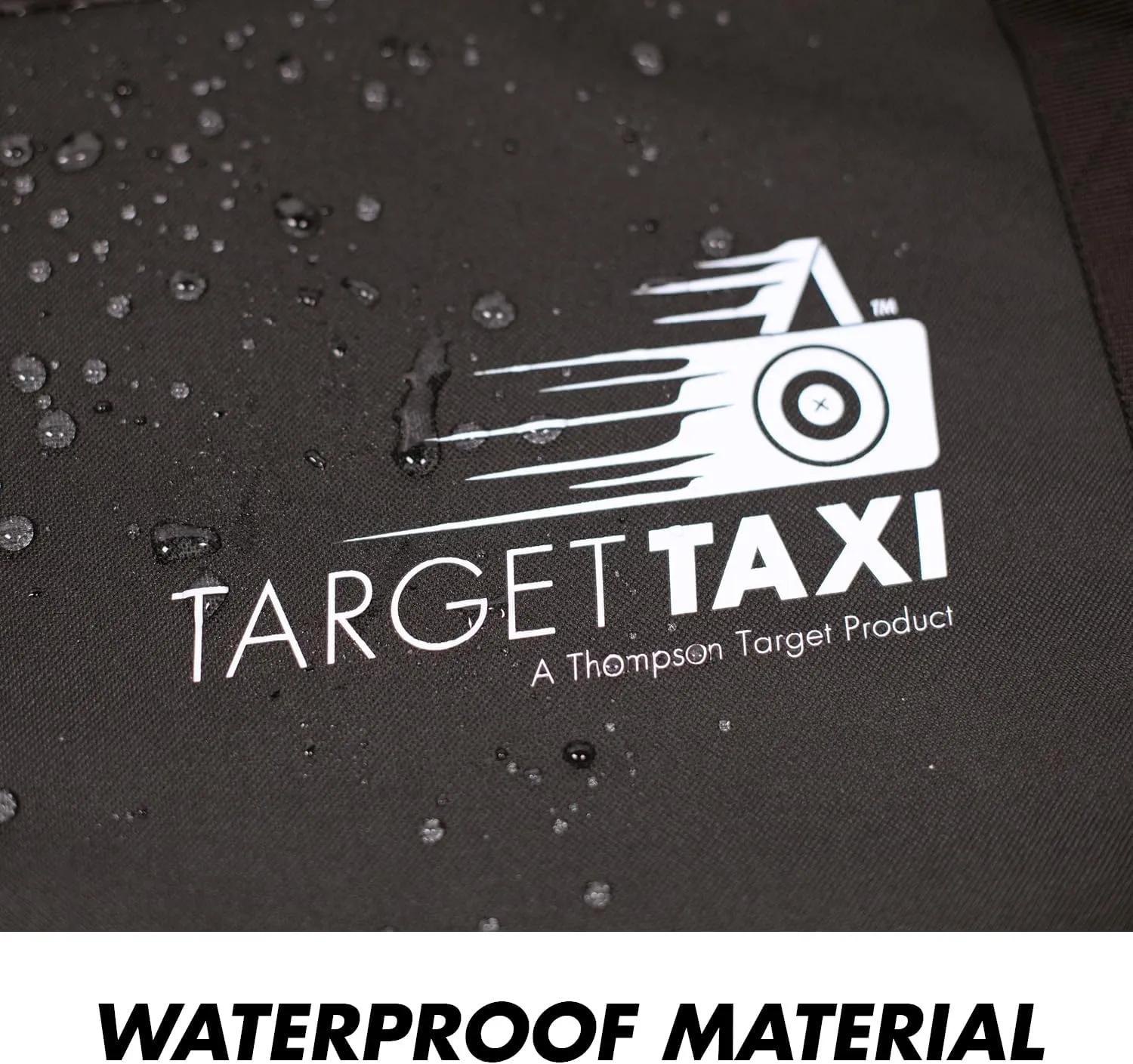 Target Taxi - Weatherproof Carry Case with Wire Frame, Padded Shoulder Strap, Divider Pockets, and Accessory Pouch