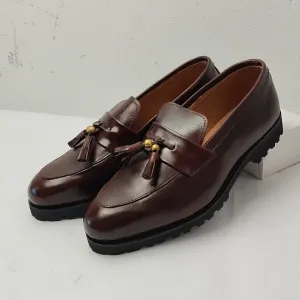 Tassel Gum Loafers(With Accessory)