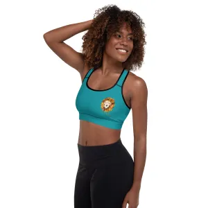 Teal Sports Bra