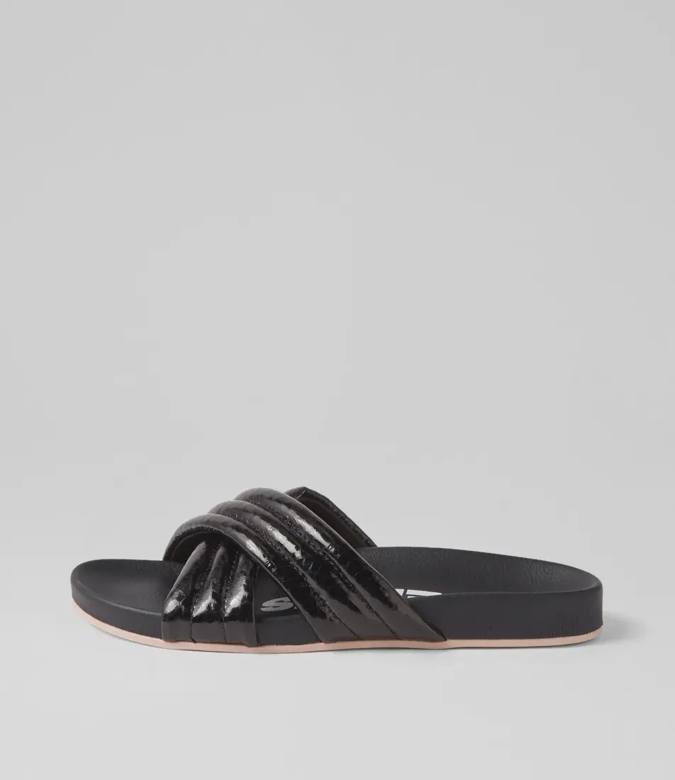 Tide Cross Padded Black Snake Patent