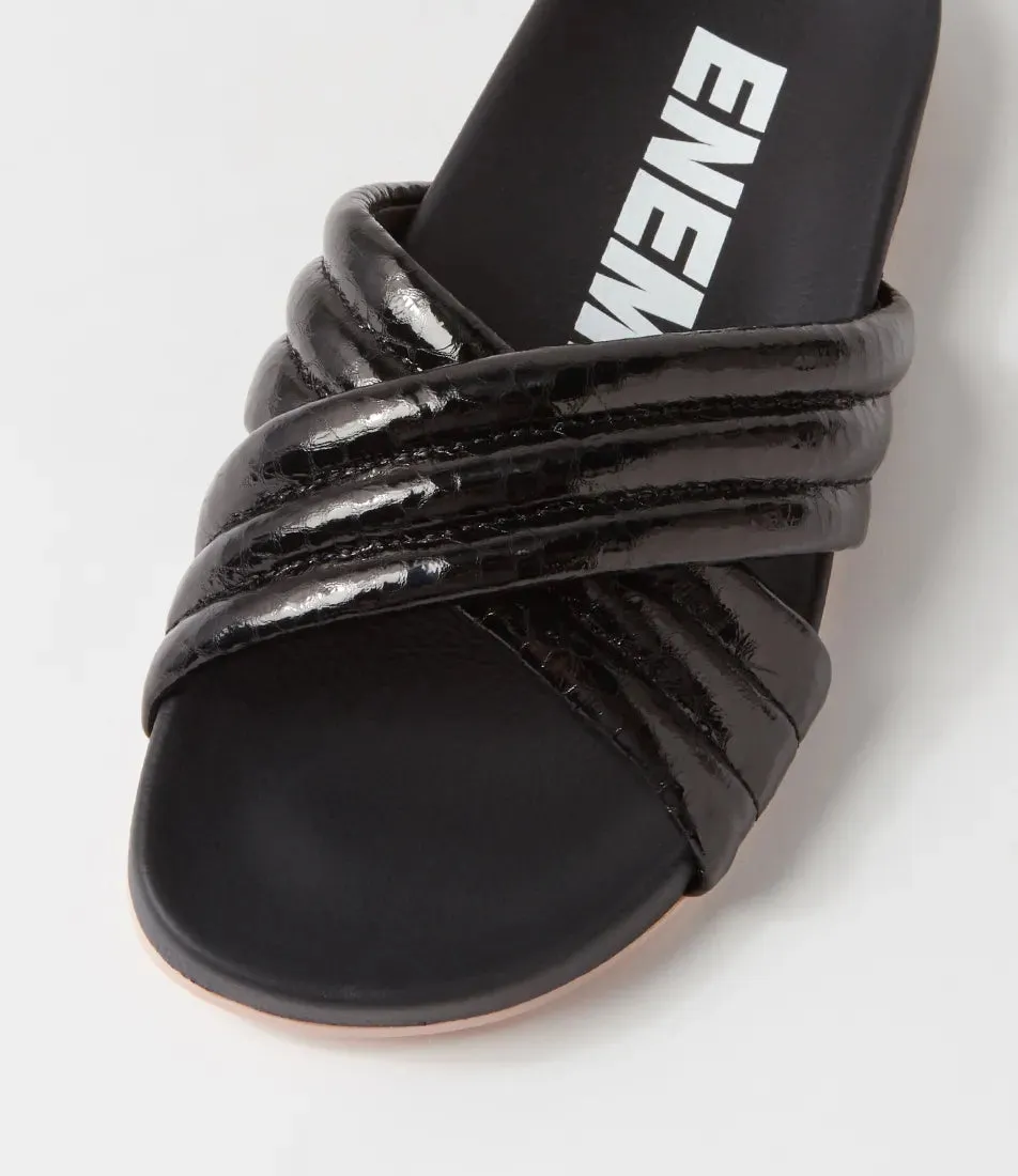 Tide Cross Padded Black Snake Patent