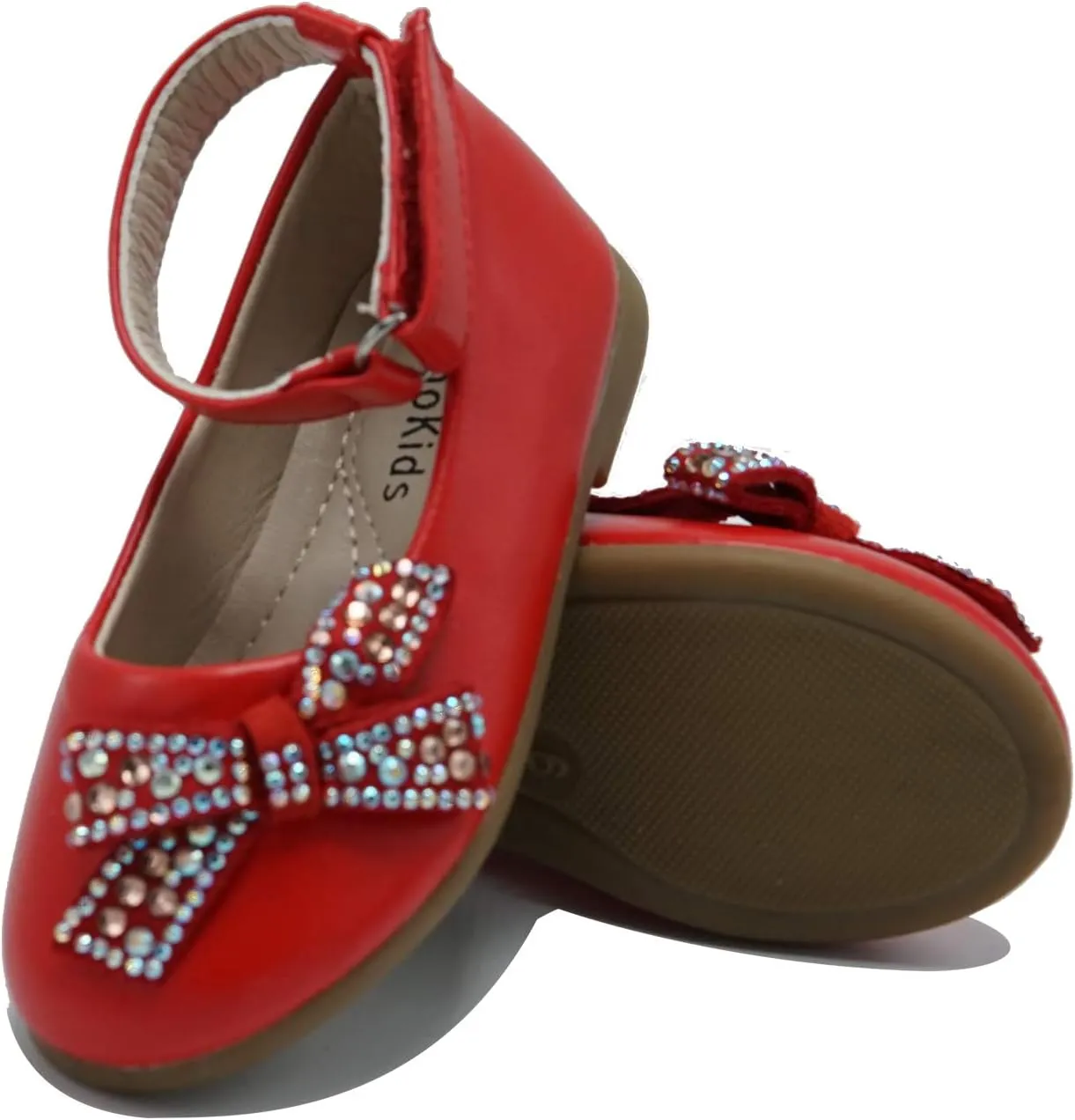 Toddler/Little Kid Girl's Ballet Flat Ankle Strap Shoes Party Dress Shoes