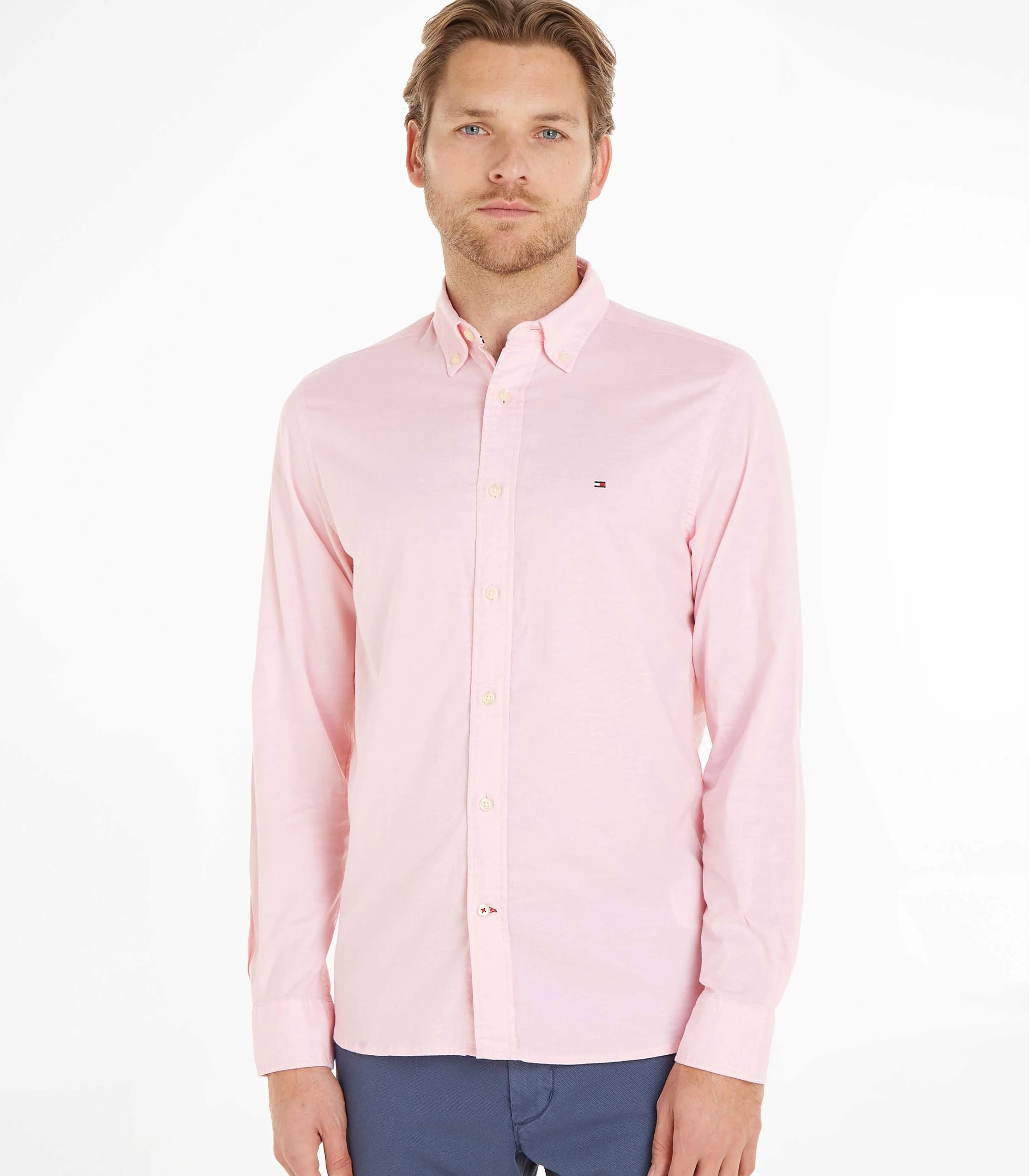 Tommy Fit Shirt Oxford Hilfiger Efficient shipping Regulat 1985 Flex - Quick resolution