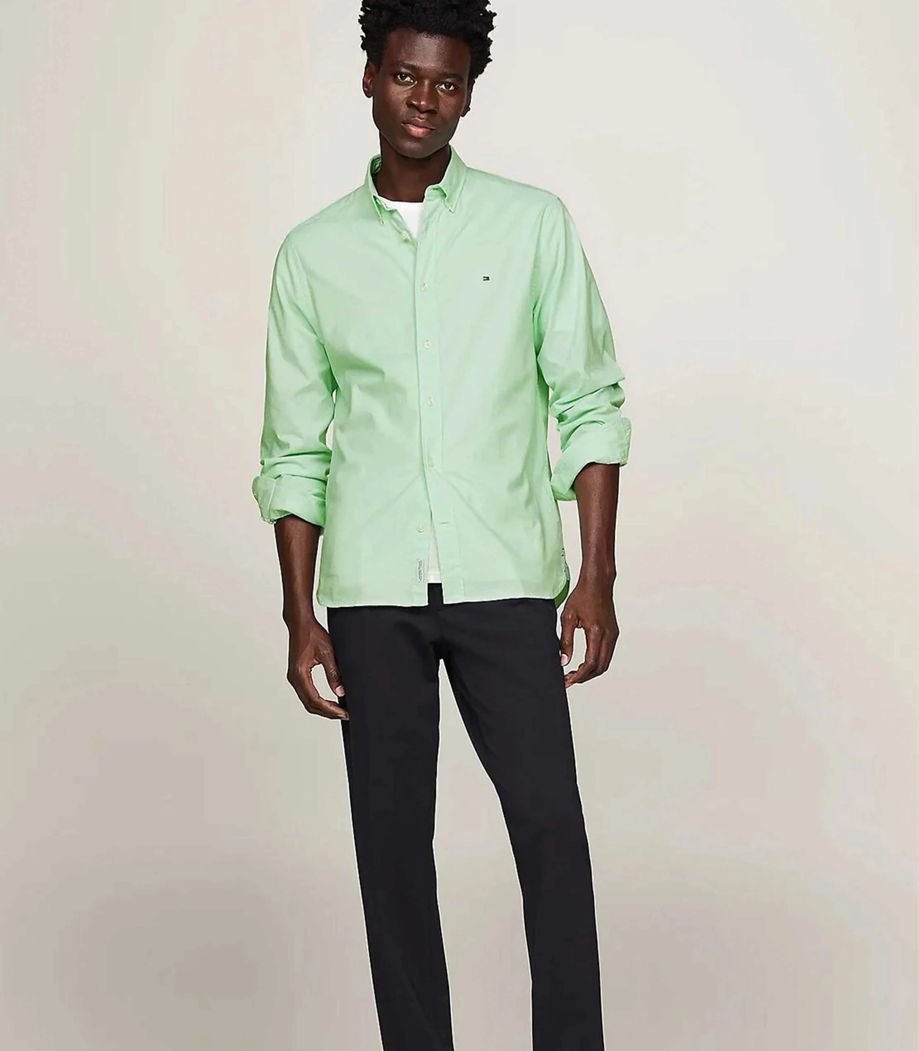 Tommy Fit Shirt Oxford Hilfiger Efficient shipping Regulat 1985 Flex - Quick resolution