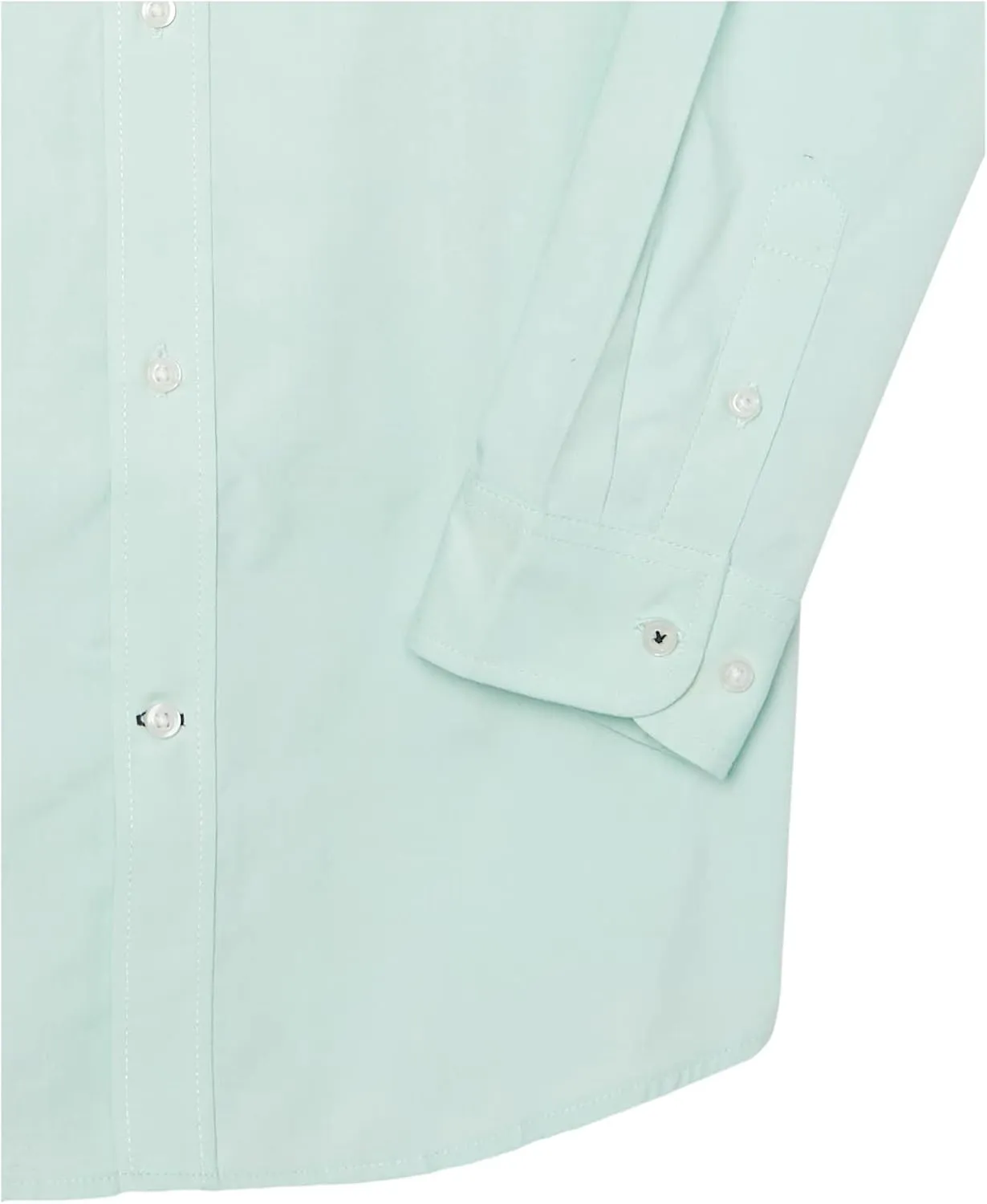 Tommy Hilfiger Boy's Oxford Long Sleeve Dress Shirt, Collared Button-down With Chest Pocket, Regular Fit