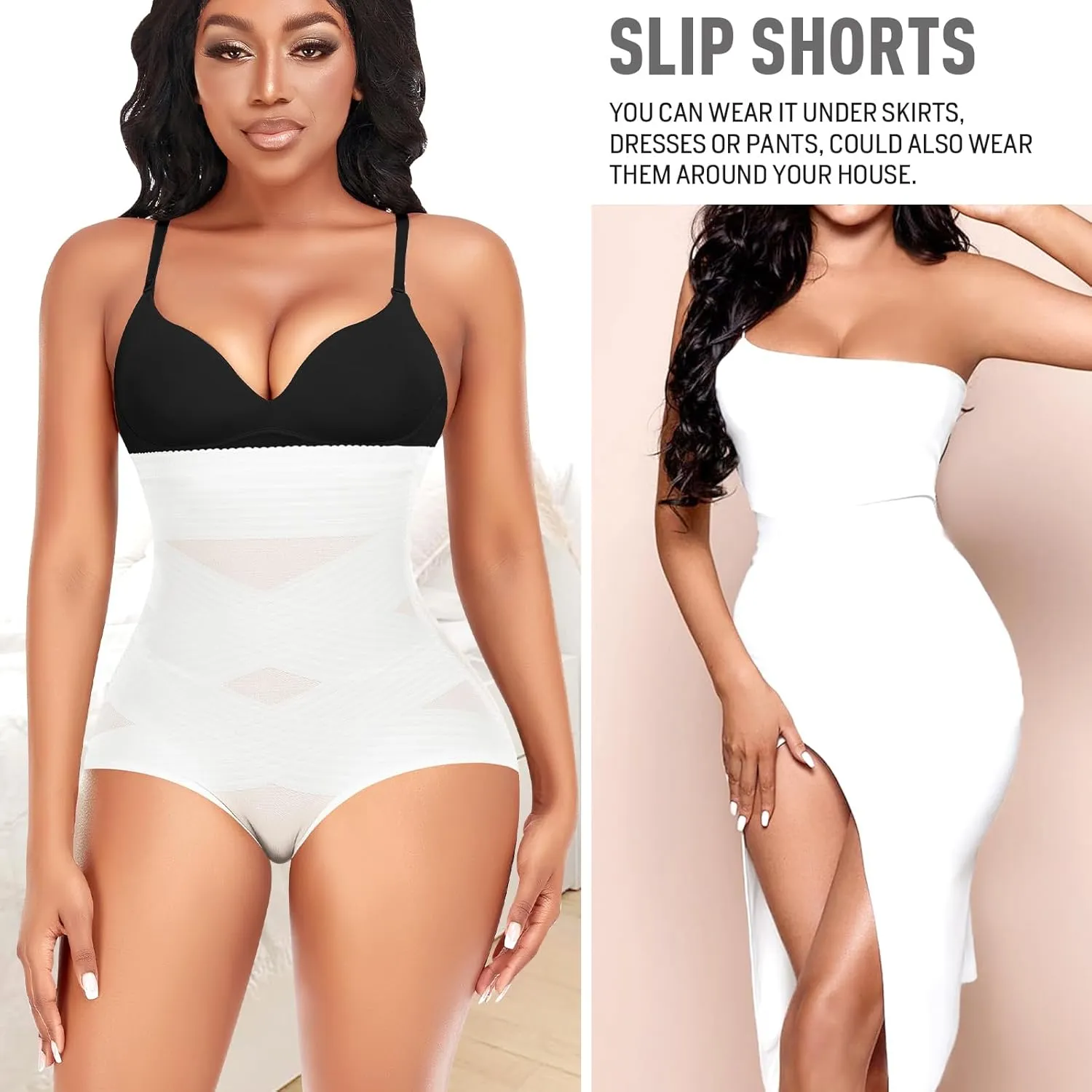 Tummy Control Shapewear Panties for Women High Waist Cincher Shaping Underwear Body Shaper Panty Girdle
