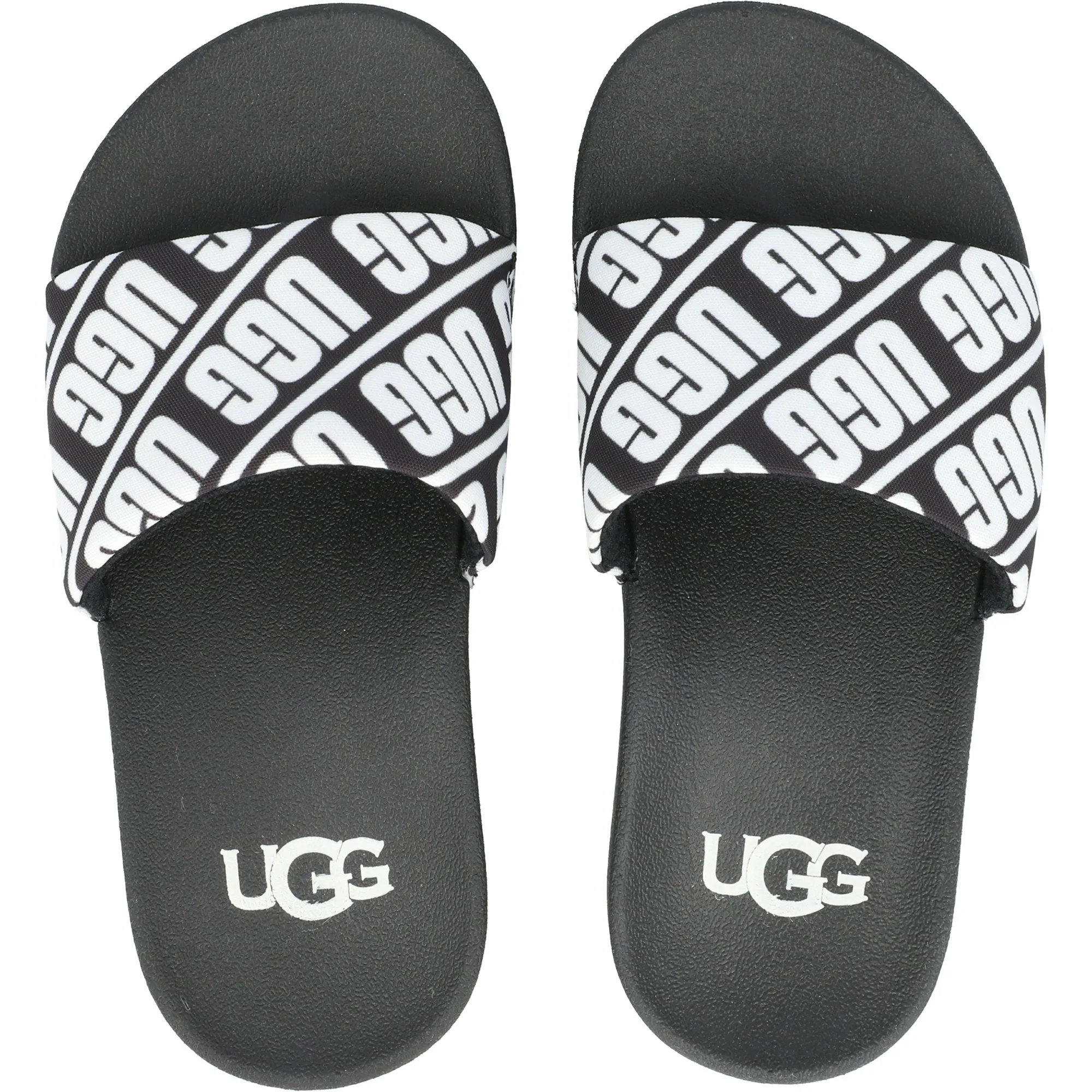 UGG Beach Slide Kids Black Sandals