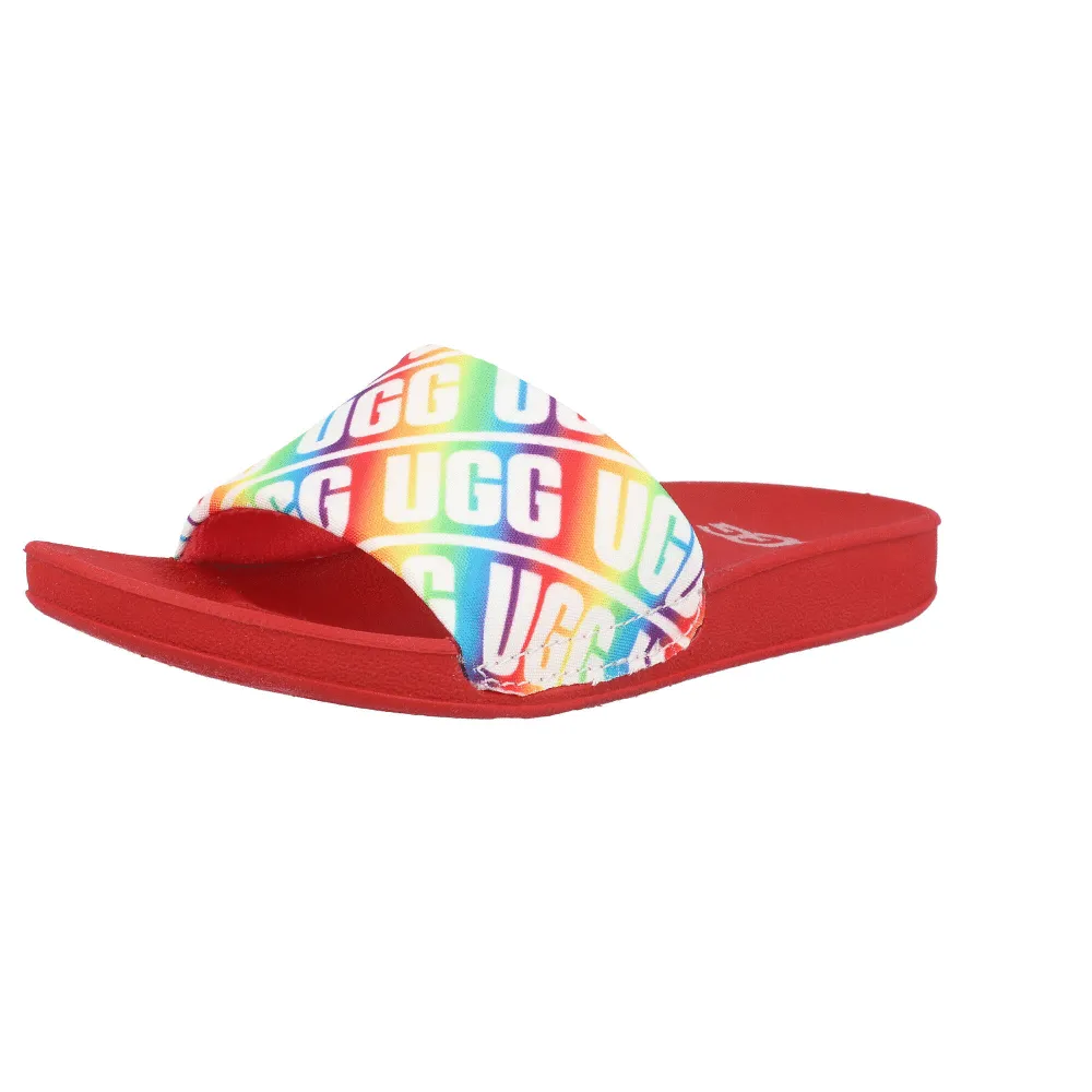 UGG Kids Beach Slide Rainbow Sandals