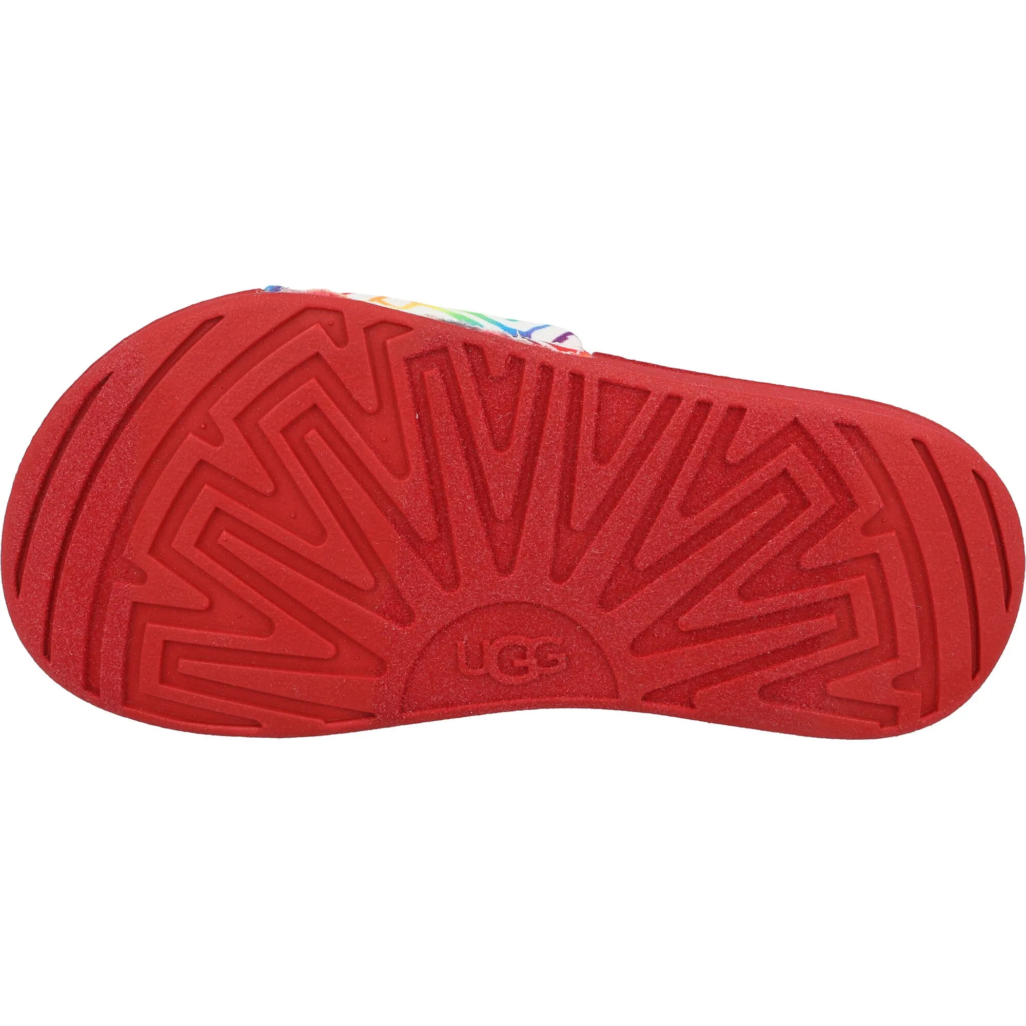 UGG Kids Beach Slide Rainbow Sandals
