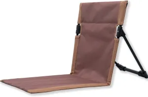Ultra-Lightweight Outdoor Folding Chair Portable Outdoor Chair 1.2lb (Brown)