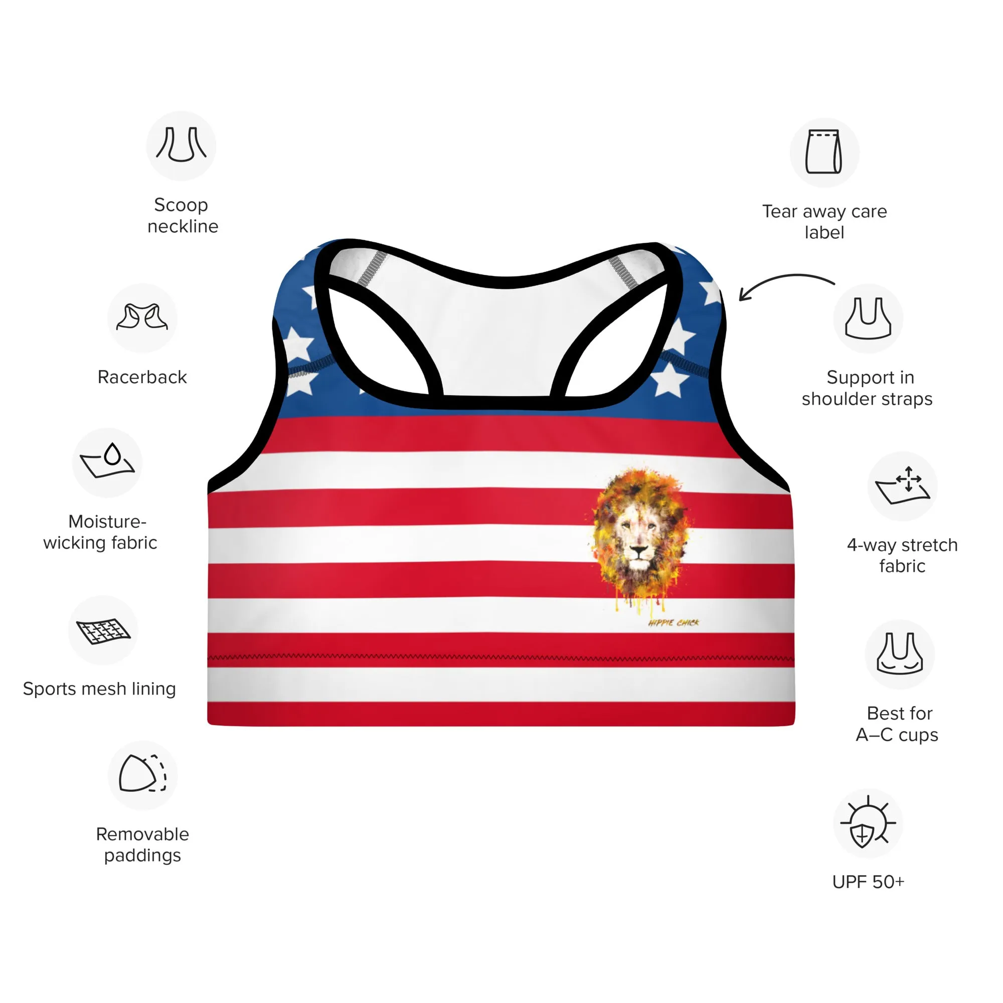 USA Sports Bra