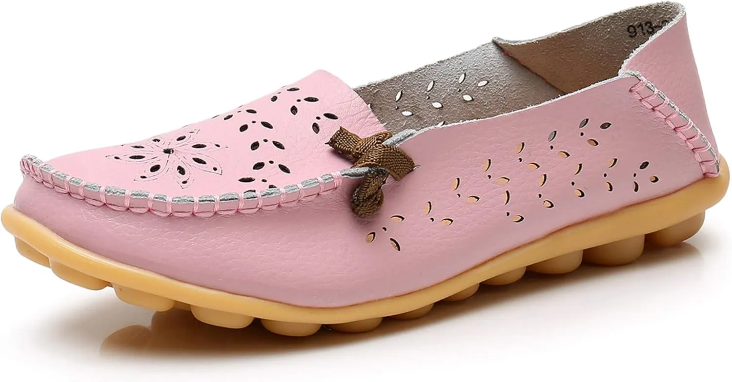 VenusCelia Women's Comfort Walking Cute Flat Loafer