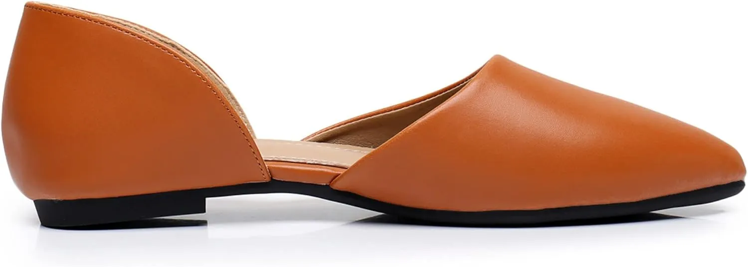 VenusCelia Women's D'Orsay Flat Shoe